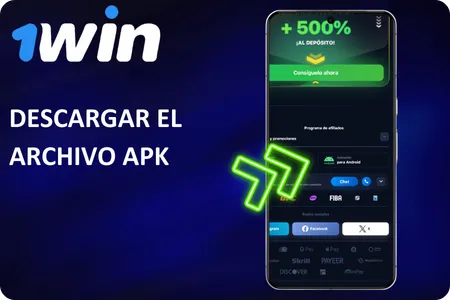 Descargar el APK de 1win