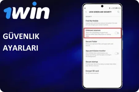 1win Güvenlik Ayarları