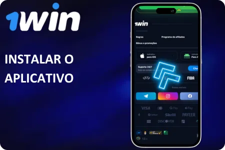 Instalação do aplicativo 1win
